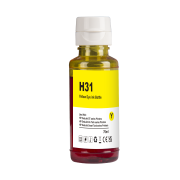 Remplacement compatible pour Compatible avec HP 31 Y / 70ml Encre Jaune (Encre d'impression)