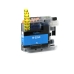 Compatibele vervanging voor Compatibel met Brother LC225XLC / 15ml Inkt Cyaan (Inktcartridges)