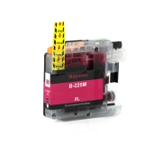 Compatibel met Brother LC225XLM / 15ml Inkt Magenta (Inktcartridges)