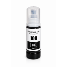 Compatibele vervanging voor EPSON E-108BK